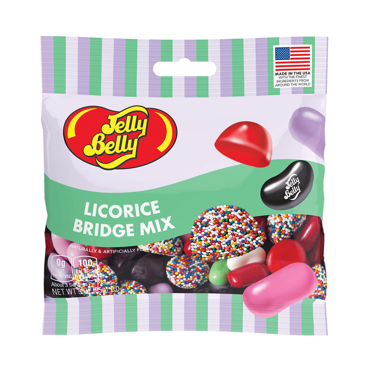 Jelly Belly® Licorice Bridge Mix Bag
