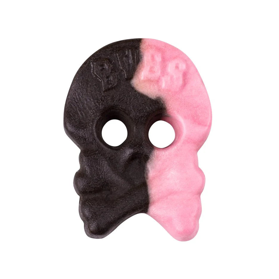 BUBS Raspberry Licorice Skulls