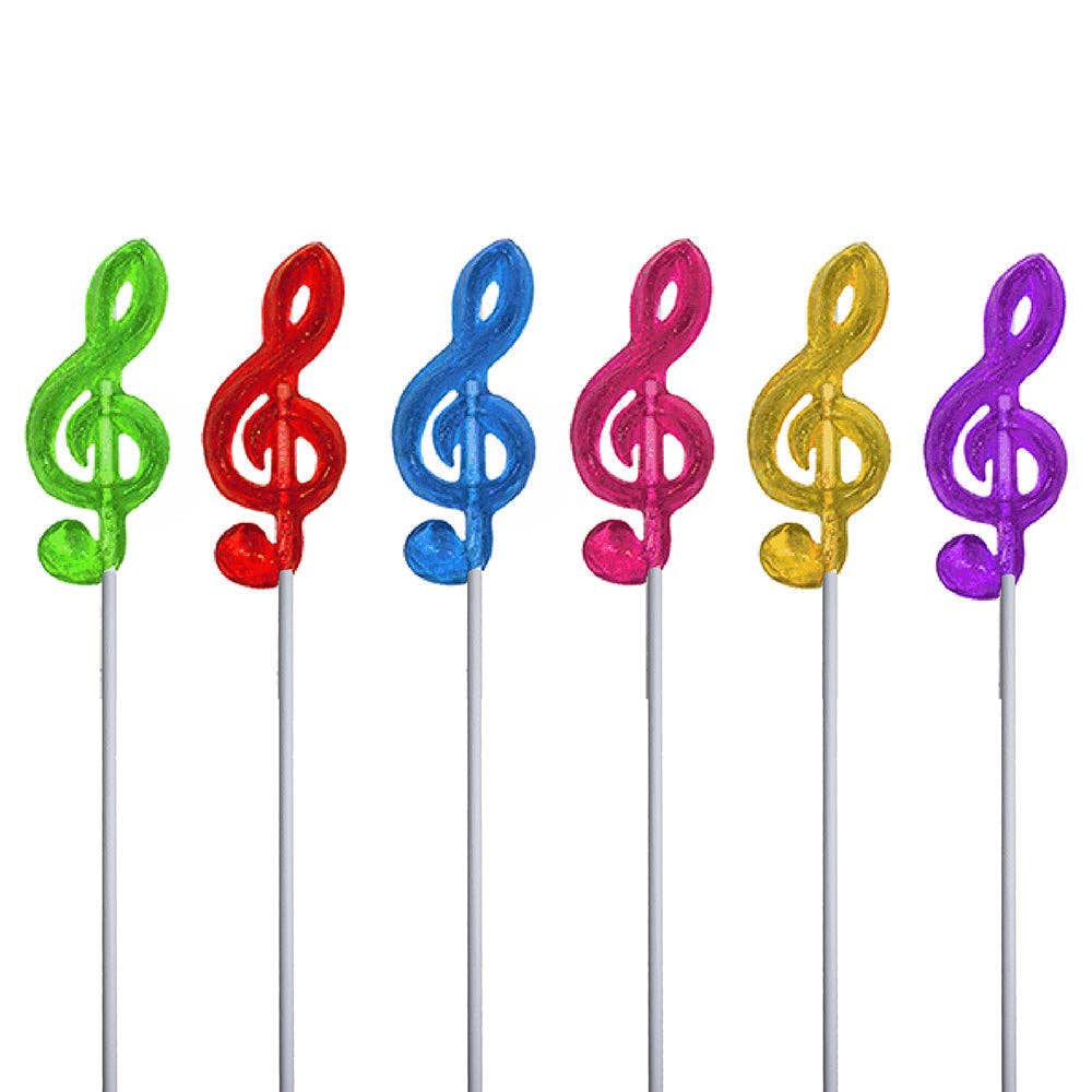 G Clef Music Note Lollipop