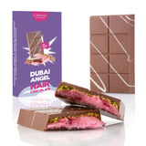 Angel Hair Dubai Chocolate Bar - Pink Cotton Candy