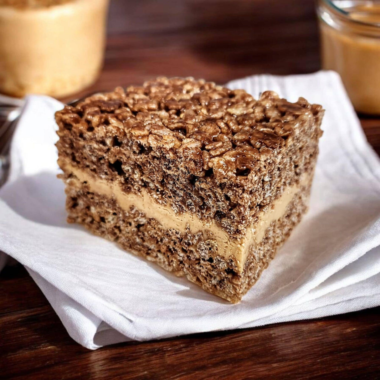 Peanut Butter Cup Rice Crispy Treat