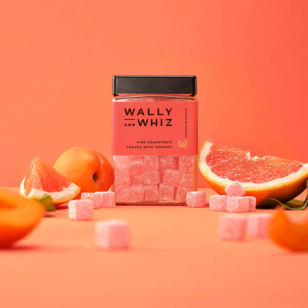 Wally & Whiz Winegums - Pink Grapefruit With Apricot