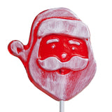 Frosted Santa Face Lollipop