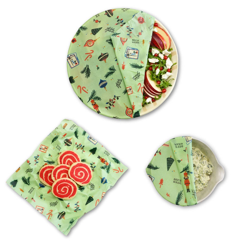 Holiday Buzz Bees Wrap - Assorted Sizes