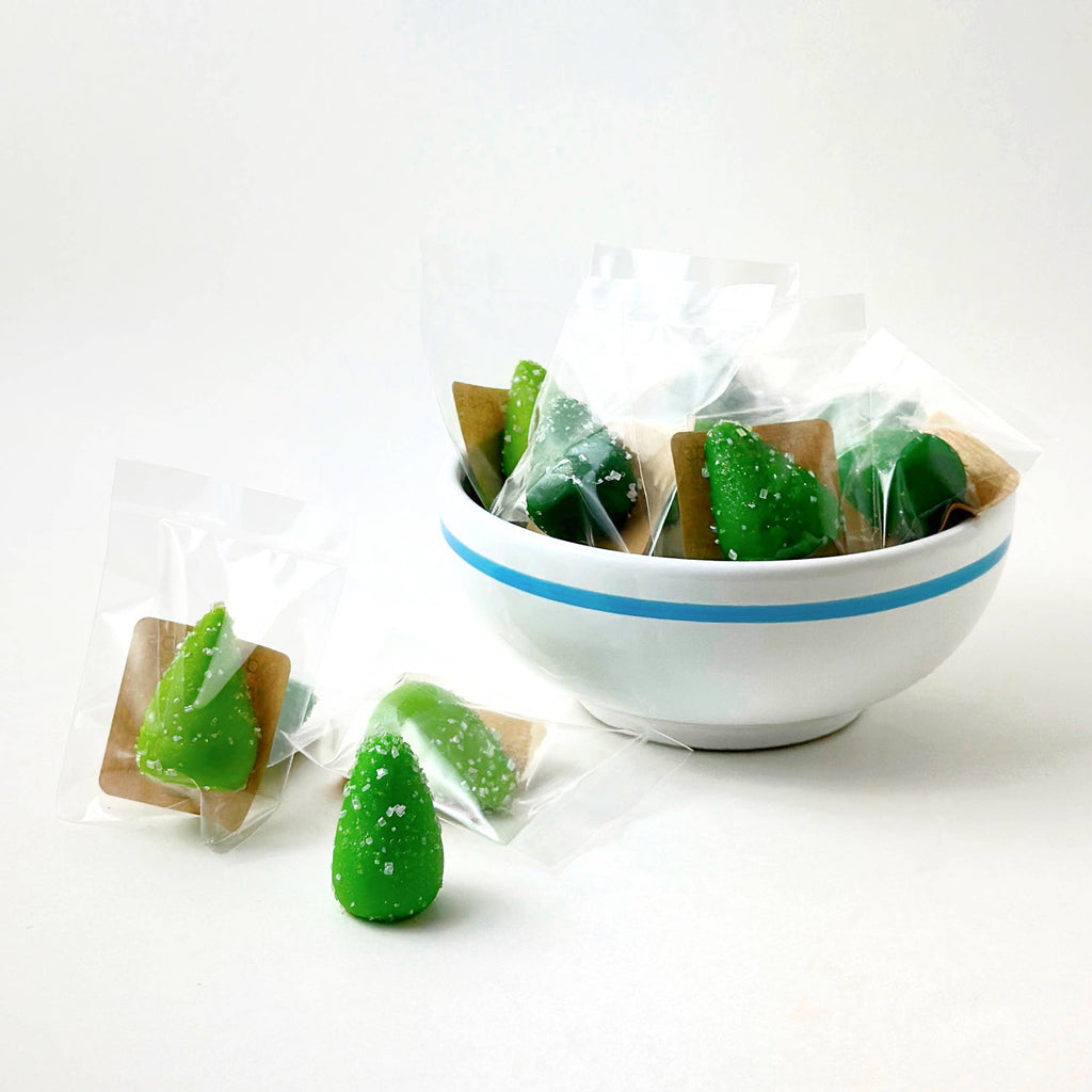 Gourmet Marzipan Christmas Trees Candy