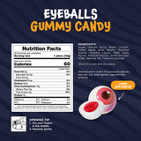 Funtasty Eyeballs Gummy Candy with Jam Center