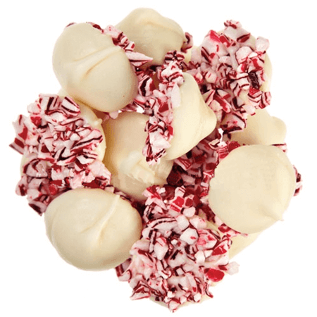 White Chocolate Peppermint Nonpareils
