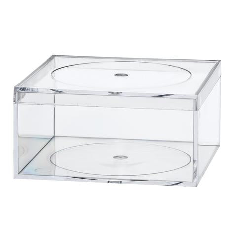 Acrylic Clear Flush Lid 4" Amac Containers