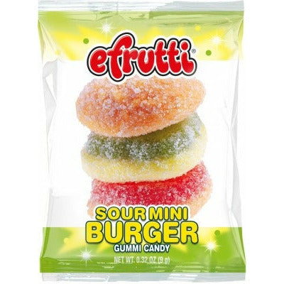 Efrutti Mini Sour Burger Gummi