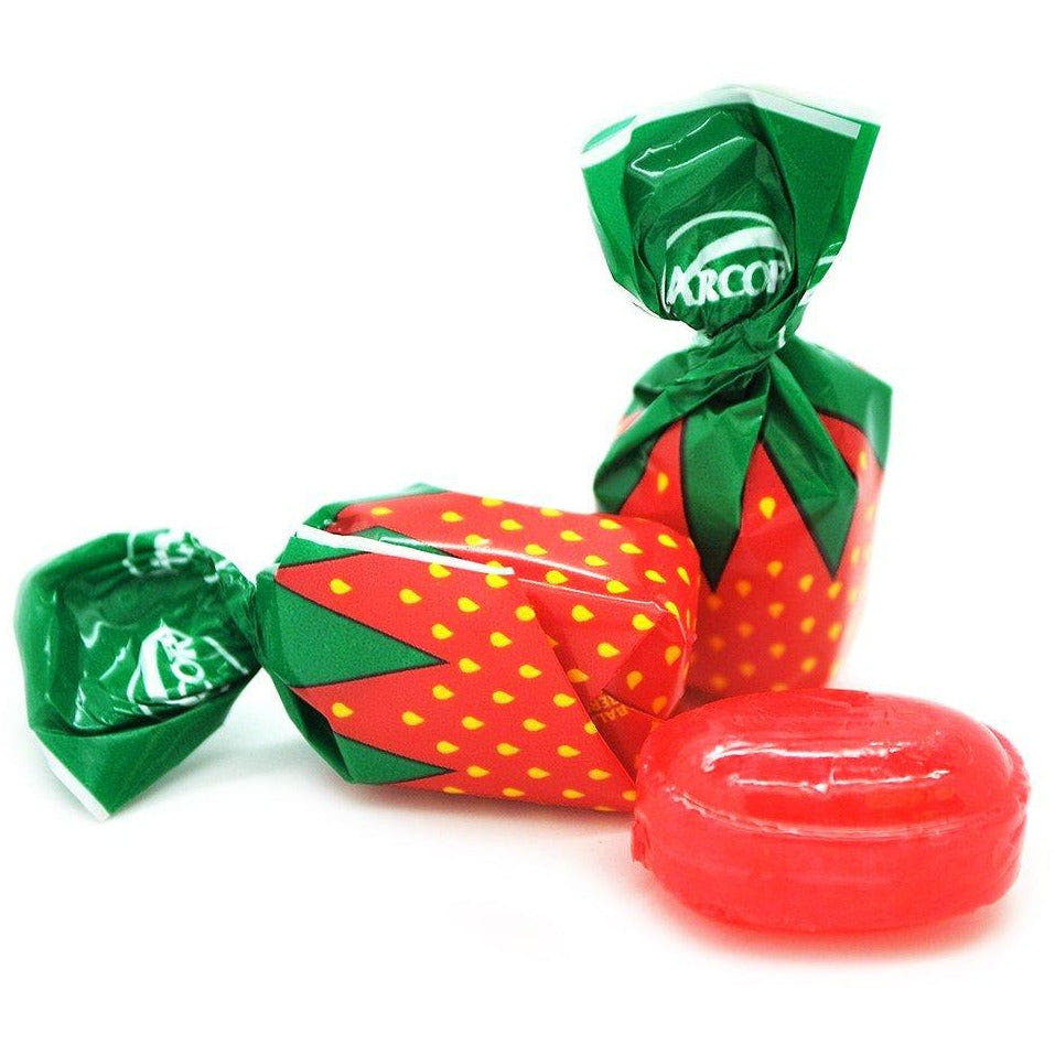 Strawberry Filled Hard Candies