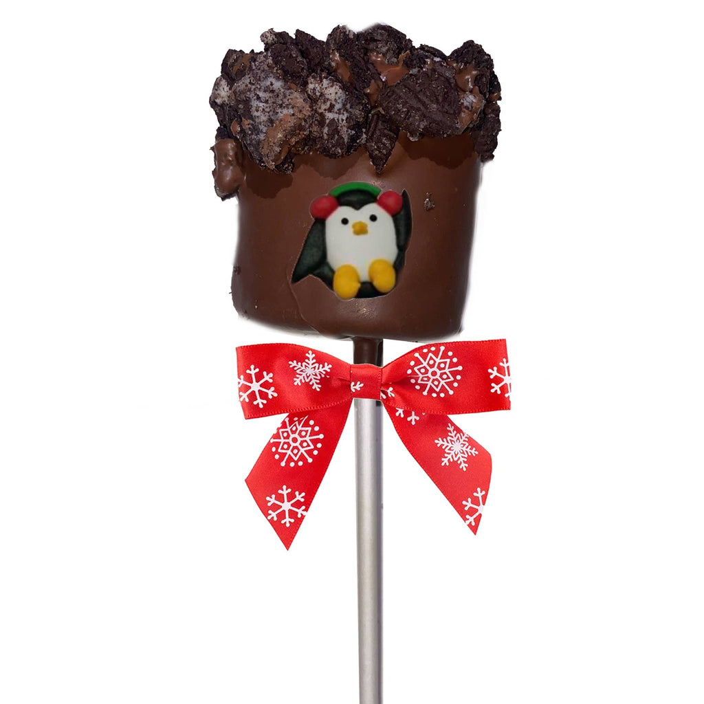Holiday Giant Oreo Chocolate Covered Marshmallow Pop