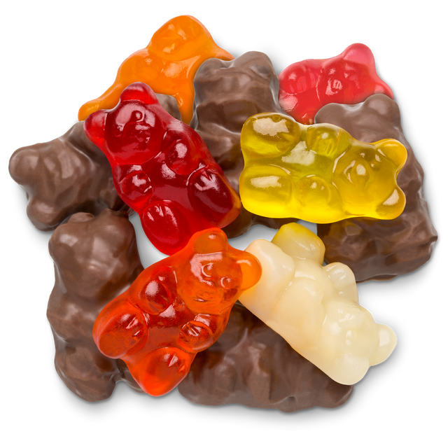 Milk Chocolate Albanese Gummi Bears - Albanese Confectionary