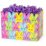 Multi-Color Bunnies (Large) Easter Gift Box - ZaZoLi 