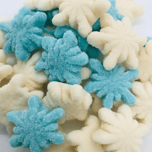 Gummi Glitter Snowflakes