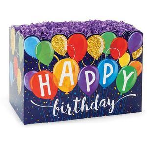 Happy Birthday Balloons Gift Basket - Mainstream Sweets - ZaZoLi 