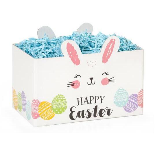 White Bunny Happy Easter Gift Box - ZaZoLi 