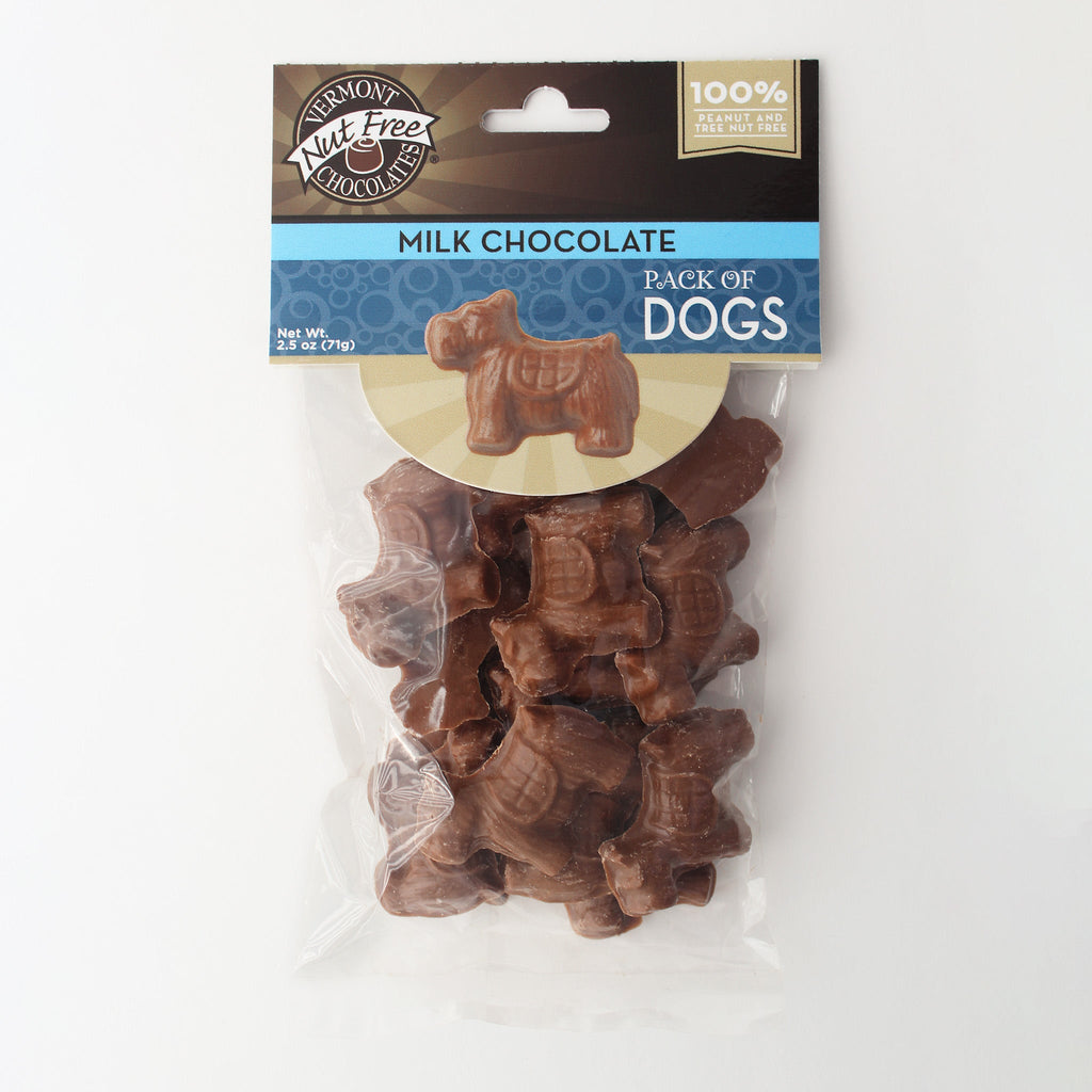 A Pack of Milk Chocolate Dogs