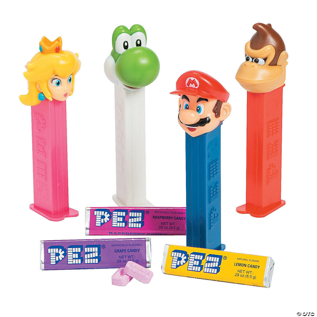 Nintendo Pez Candy (Blister Pack)