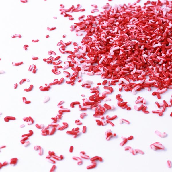 Peppermint Candy Cane Confetti Sprinkle Mix - Sprinkle Pop