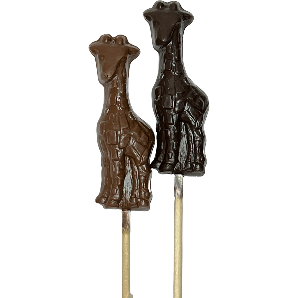 Chocolate Giraffe LolliPops