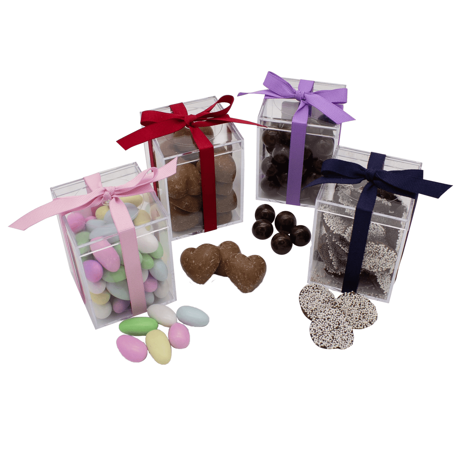 Crystal Acrylic Flat Top Gift Box - ZaZoLi 