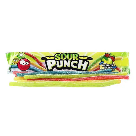 Sour Punch Straws