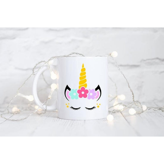Unicorn Face Coffee Mug