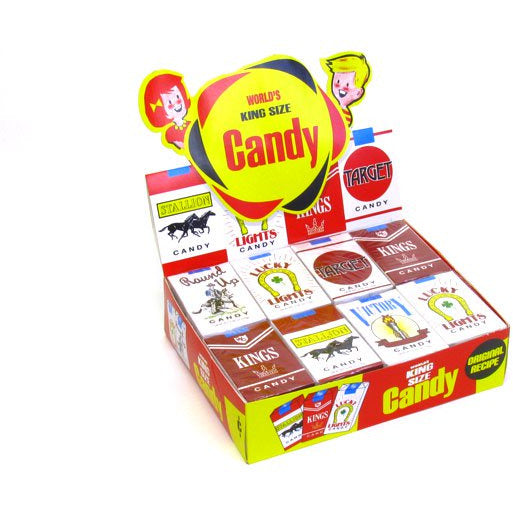 Candy Cigarettes - Box of 24 Packs