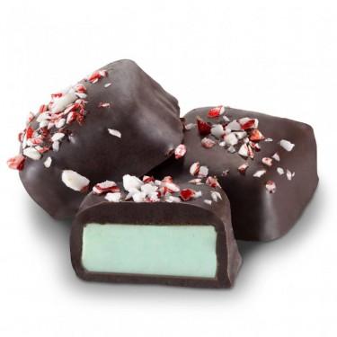 Dark Chocolate Mint Holiday Squares - ZaZoLi 